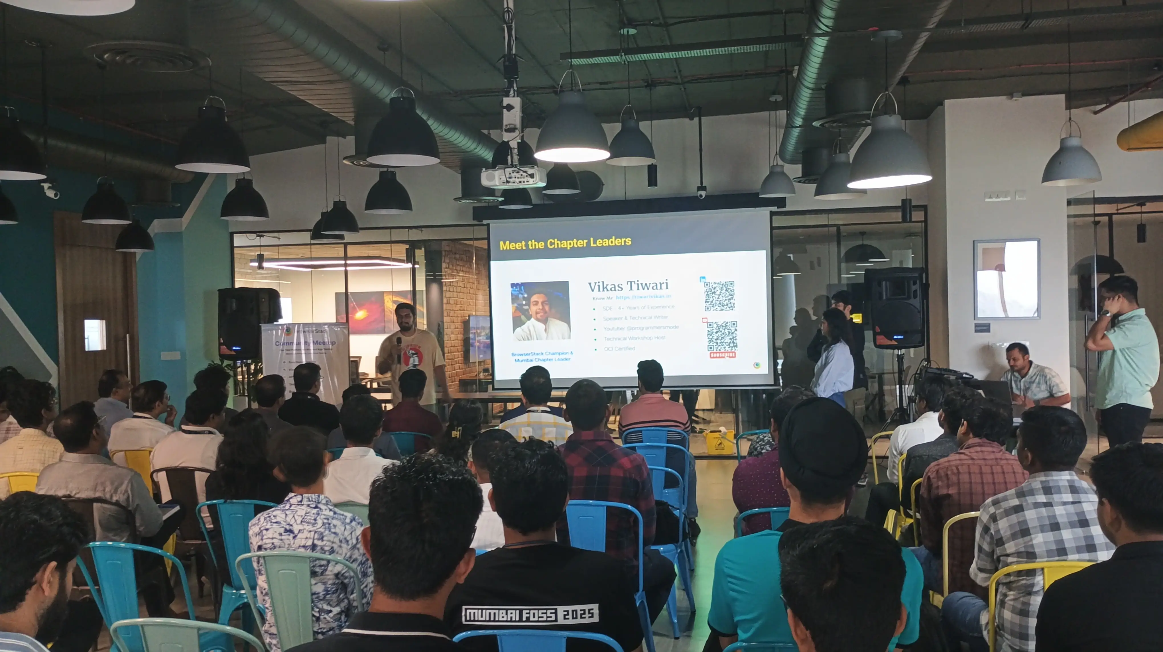 Photo — BrowserStack community meetup — chapter spotlight